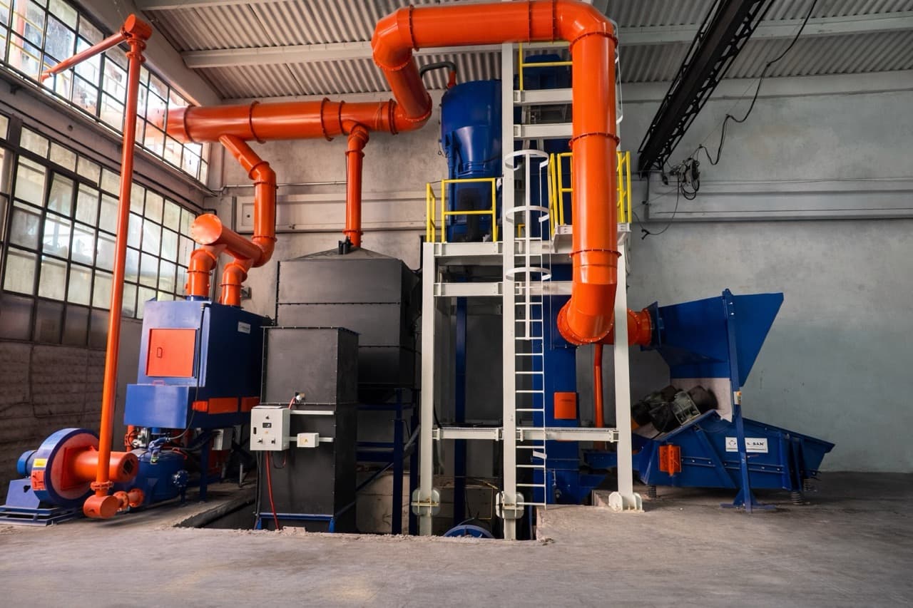 Ducting and reclamation equipment